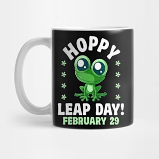 Funny Frog Hoppy Leap Day February 29 Birthday Leap Year Mug